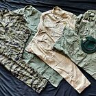 Original Vietnam Named Special Forces Uniform Group 4 sets & beret Tiger Stripes