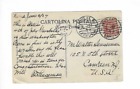 ITALY 1907 Picture Post Card sent from Roma to U.S. - corner crease