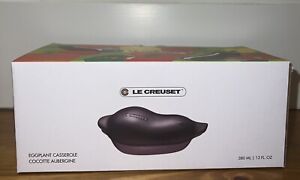 Le Creuset Cassis Eggplant Cassarole Mini Cocotte 380ml Only Opened For Pictures