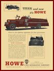 1956 Howe Fire Apparatus New Metal Sign: Vinton Fire Department Truck Pictured