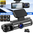 Dual Lens Car Dash Cam 1080P Front And Inside Camera WiFi G-Sensor Night Vision