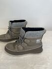 SOREL Explorer Carnival Waterproof Winter Boots Women's 9.5 Lace Up Exc Cond