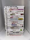 Nintendo Wii Video Game Lot ! 28 Games Total (Wii Game Bundle) Untested