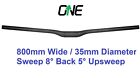 One Up Carbon Handlebar 800mm X 35mm X 20mm 8° Back Sweep 5° Up Sweep OneUp Bar