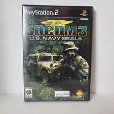 New ListingSony PlayStation 2 PS2 SOCOM 3: U.S. Navy SEALS~Used~ CIB~Black Label