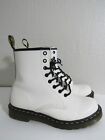 Doc Martin Women's White Leather Boots Size 9