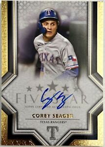 2023 Topps Five Star Auto Corey Seager #FSA-SEA Texas Rangers