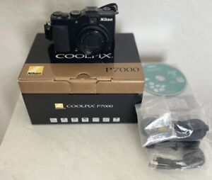 New ListingNikon CoolPix P7000 10.1MP Digital Camera - Black With Box & Battery. Excellent!