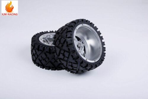 Metal Wheels and Waterproof Lining All-terrain Rear Wheel for 1/5 Hpi Baja 5B 5T