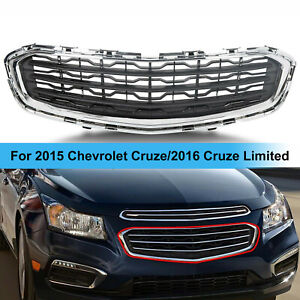 Chrome Front Lower Grille Grill For 2015 Chevrolet Cruze 2016 Cruze Limited (For: 2015 Cruze)
