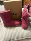 UGG Boots Size 7 Classic Short Pink New Rare Color Women’s Size 7/Kids Size 5