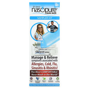 Nasopure Dr Hana s Nasal Wash System 1 Sampler Kit BPA-Free