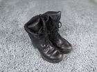 5.11 Tactical Boots Women 7.5 US Black Leather Zip Lace ATAC 8