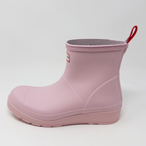 Hunter Original Play Boot Short Waterproof Rain Boots Azalea Pink Women's Size 8