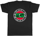 Made With Love In Maldives Country Mens Unisex T-Shirt Tee Gift