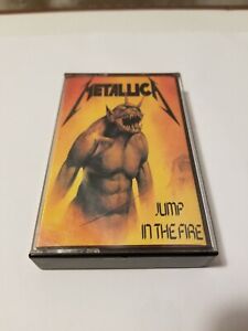 Metallica Cassette Tape- Jump In The Fire- UK- 1983- Music For Nations