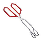 Stainless Steel Scissor Tongs, Kitchen Cooking Tongs For Grill Bread BBQ Salad