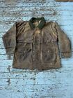 Mens Vintage FILSON Tin Cloth Cruiser Field Chore Mackinaw Snap Jacket Coat M