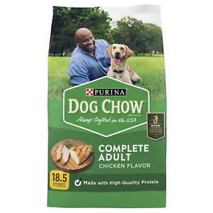 Purina Dog Chow Complete for Adult Dogs High Protein, Real Chicken, 18.5 lb Bag