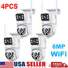 4K Wireless Security Camera System Outdoor Home Dual Lens Wifi Night Vision Cam