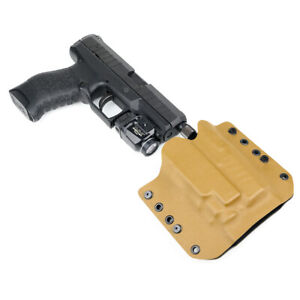 OWB Kydex Holster for 50+ Hanguns with TLR-7A - MATTE COYOTE