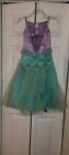 Disney Store PRINCESS ARIEL Little Mermaid Dress Up Costume Sz 7/8