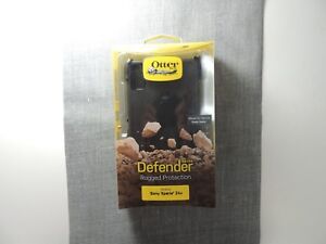 OtterBox Defender Series Case w/ Holster Sony Xperia Z4v - BLACK - NEW OPEN BOX
