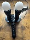PlayStation 3 PS3 Move Bundle Motion Controller & Charger Untested