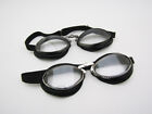 NEW AVIATOR 4600 LEATHER FACE GOGGLES L JEANTET Motorcycle Classic Rider Racing