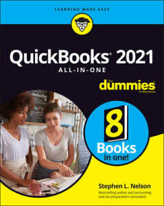 QuickBooks 2021 All-in-One For Dummies - Paperback By Nelson, Stephen L - GOOD