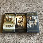 VHS Lot - Lord of the Rings Trilogy, Fellowship, Towers, Return - Peter Jackson