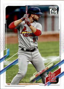2021 Topps #102 Paul DeJong St. Louis Cardinals Baseball Card - GotBaseballCards