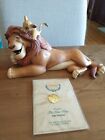 WDCC Walt Disney Classic Collection The Lion King Simba and Mufasa, Pals Forever