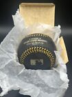 Rawlings Official Major League Baseball Black And Gold Ball Black Leather New
