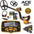 Garrett Ace 400 Metal Detector with with 8.5 x 11 DD Waterproof Coil Detecting
