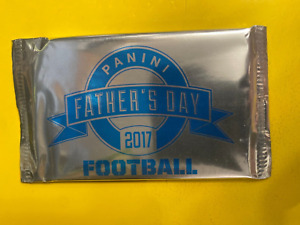 DA75306 2017 PANINI FATHER'S DAY FOOTBALL FACTORY SEALED PACK