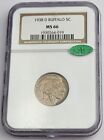 1938 D Denver Mint Buffalo Nickel 5c NGC MS 66 CAC h407