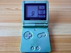 Nintendo Gameboy Advance SP AGS101 Pearl Green Handheld System Console Low Sound