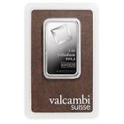 1 oz Palladium Bar - Valcambi Suisse - 999.5 Fine Palladium - In Assay Card