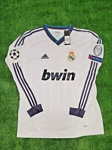 Cristiano Ronaldo Real Madrid  Home Kit Jersey 2012-2013 Long Sleeve Shirt