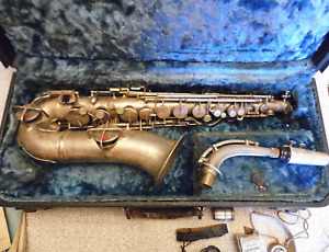 Vintage King New Voll-True Alto Saxophone H.N.White Co. with Hard Case