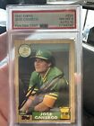 1987 Topps #620 Jose Canseco signed auto card PSA DNA 8 10 autograph Rookie RC