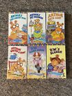 VHS PBS Arthur VHS Lot of 6 Vintage Childrens Series Rare HTF Collect