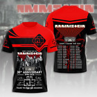 HOT!!! 2024 Rammstein Album Europe 2024 T-Shirt 3D Music Band, S-5XL