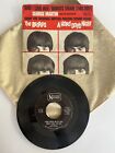 The Beatles George Martin A Hard Days Night Picture Sleeve RARE Vinyl 45 Lot