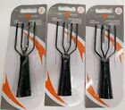 3- Packs Southbend 4 Prong /  4 Tine Frog Gig Spear  5.5