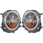 Headlight Set For 2007-2015 Mini Cooper Driver and Passenger Side (For: More than one vehicle)