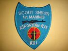 Vietnam War USMC 1st Marines SCOUT SNIPER Platoon 