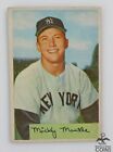 New ListingVintage US 1954 Bowman New York Yankees Baseball Card MICKEY MANTLE #65