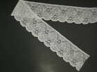 White Eyelet trimming fabric lace scalloped trim 3 yard lots x 2 6/8 inches